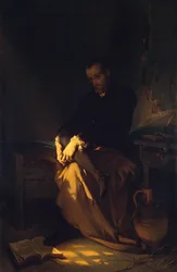 Tasso im Gefängnis, 1853